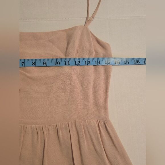 Reformation Rosehip Midi Dress Size 6 in Blush Pink - Picture 6 of 10